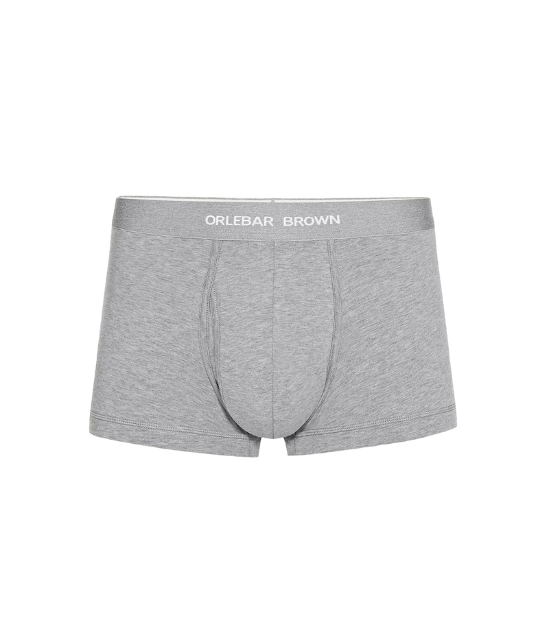 Short Trunk in Pale Grey Melange