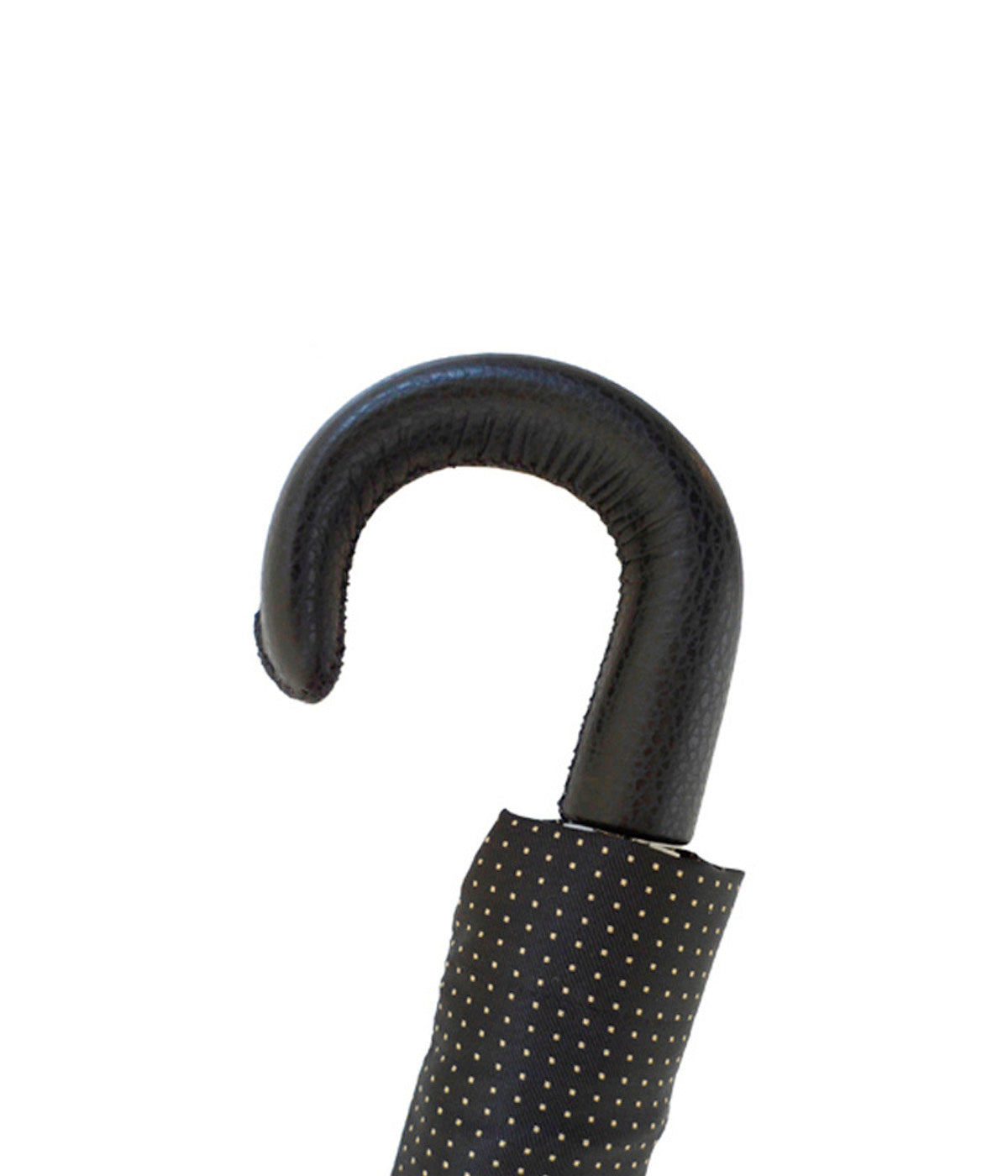Short Folding Umbrella in Black Dot