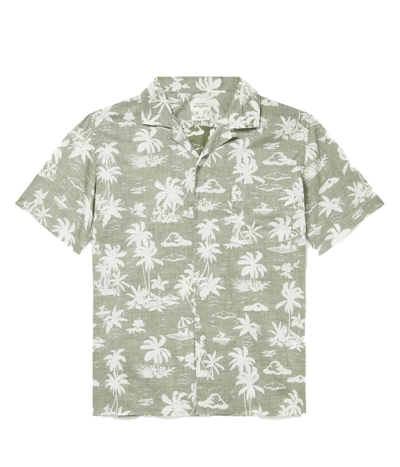 Slam Woven Shirt in Army