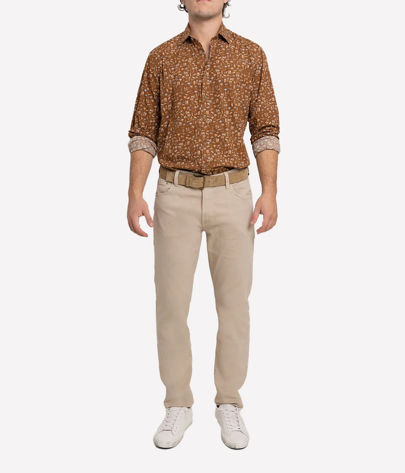 Slim Fit Business Shirt in Waikiki