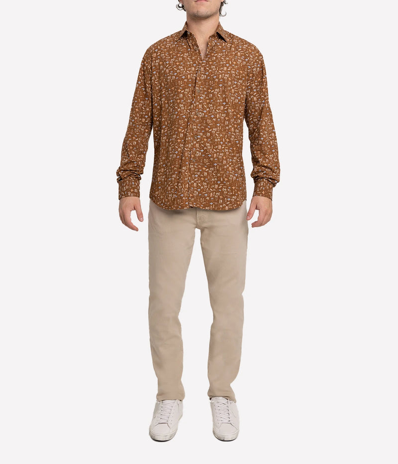 Slim Fit Business Shirt in Waikiki