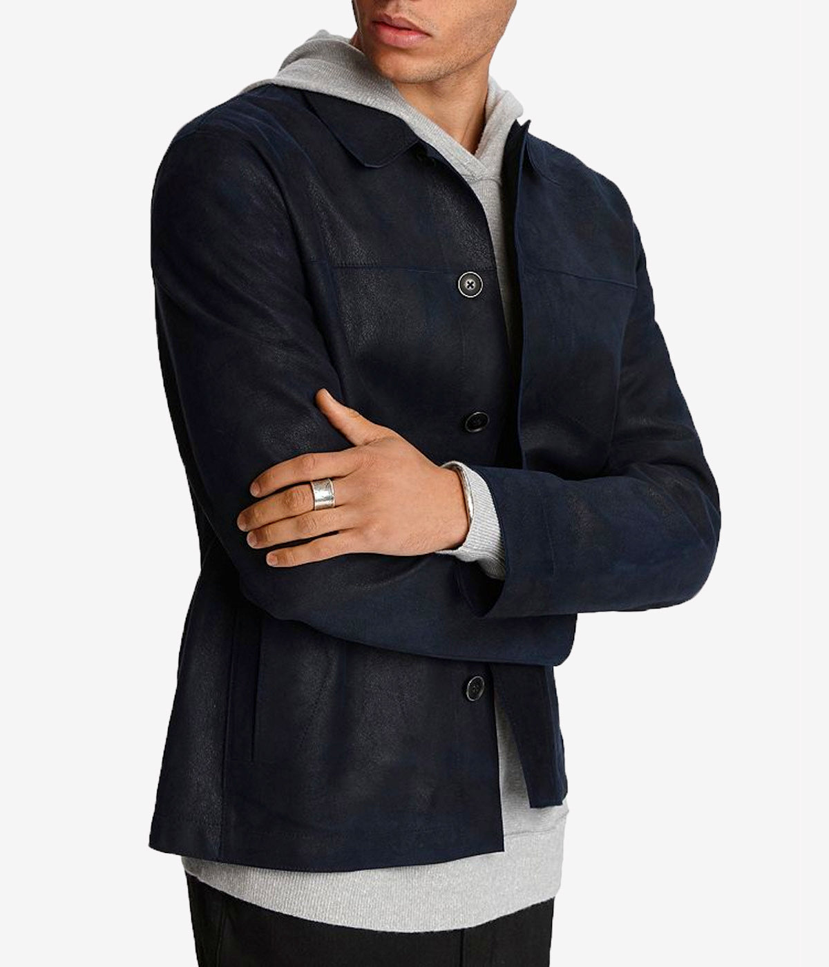 Slim Jacket in Officer