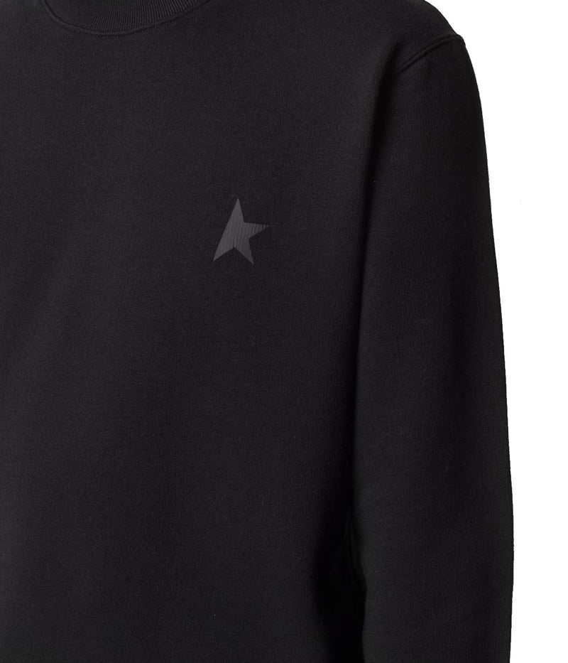 Star Sweatshirt Archibald Crewneck in Black
