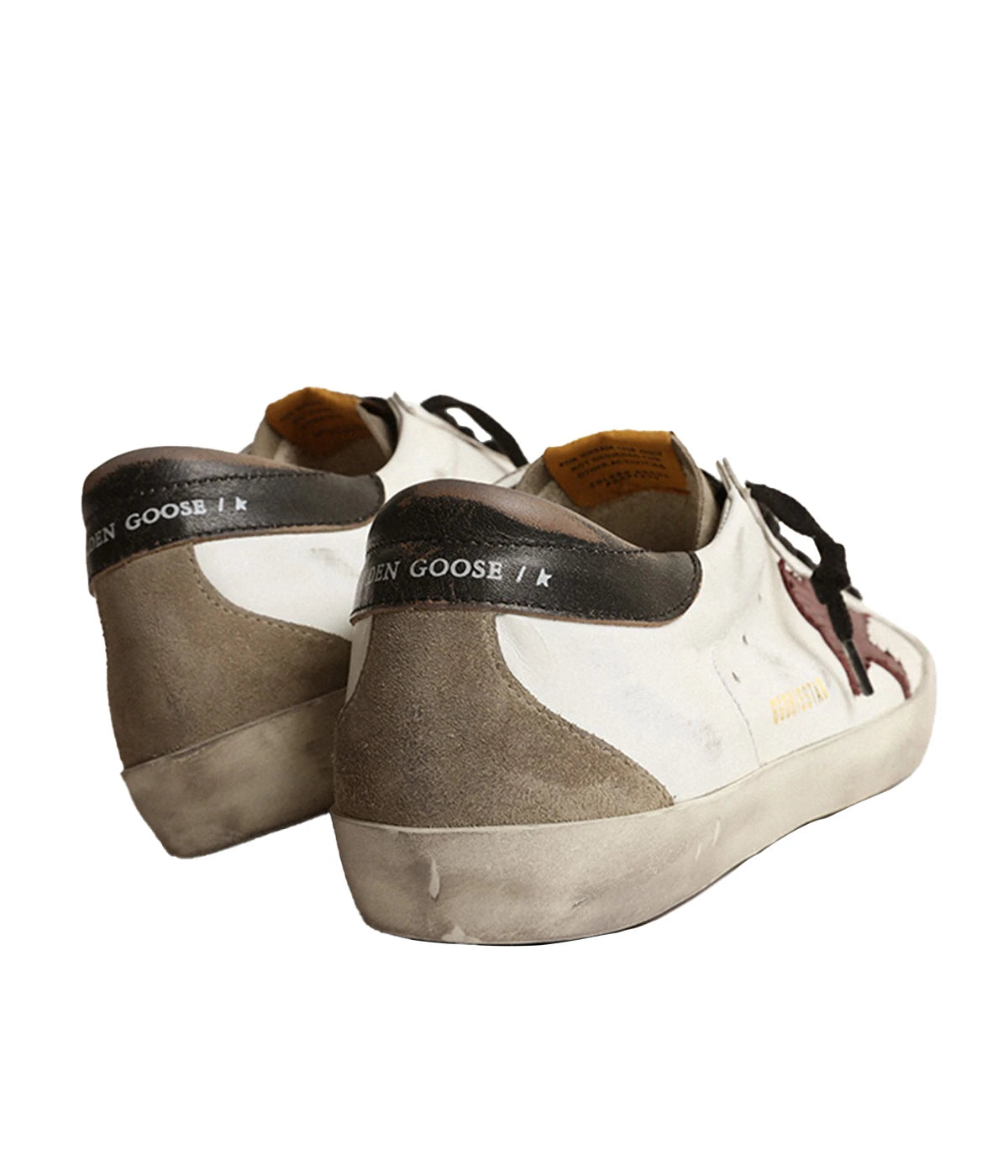 Super-Star Leather Upper Suede in White, Taupe, Bordeaux & Black