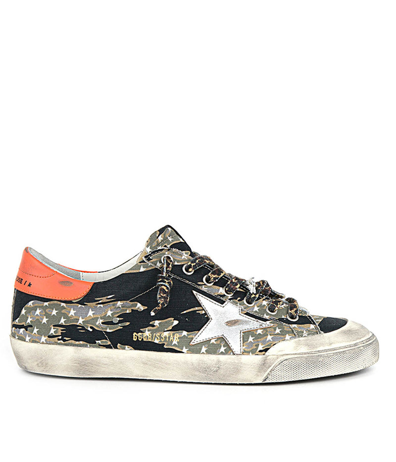 Super Star Penstar Tiger in Black, Green Camouflage, Silver & Orange