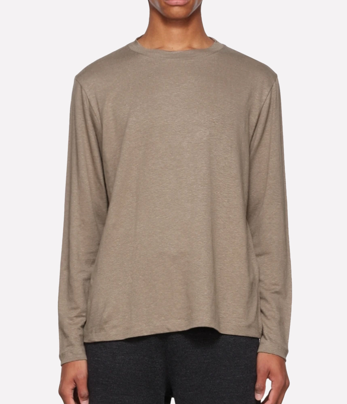 *FINAL SALE* Ryder Long Sleeve T-Shirt in Fossil