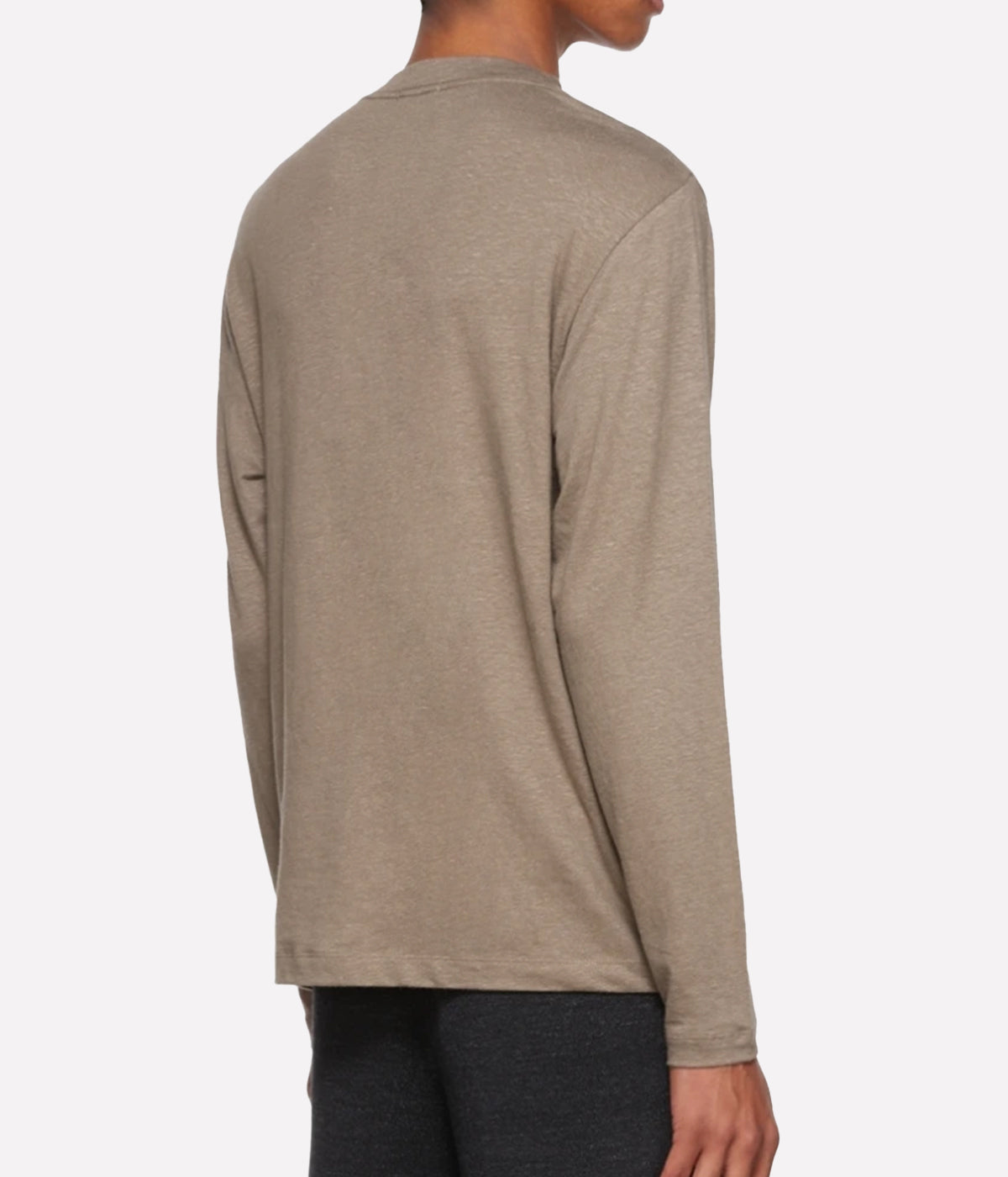 *FINAL SALE* Ryder Long Sleeve T-Shirt in Fossil