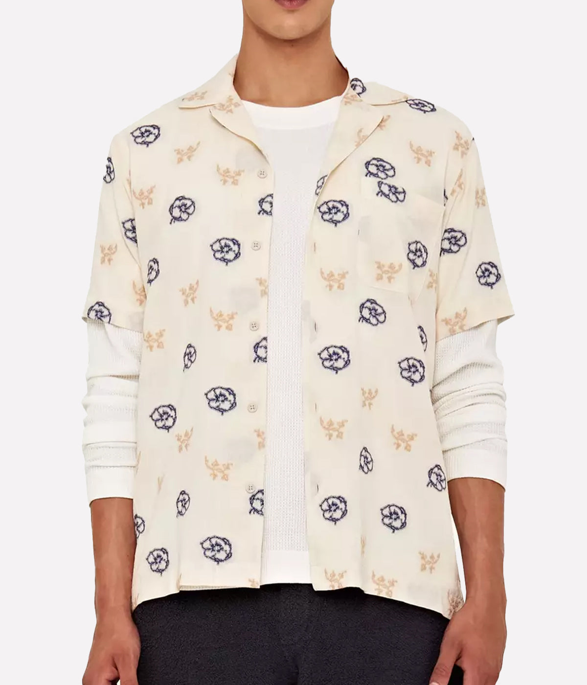 Marne Prairie Shirt in White Sand