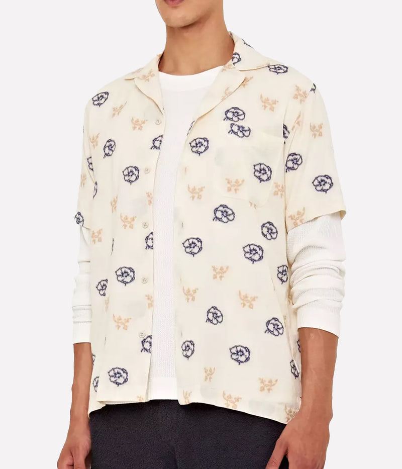 Marne Prairie Shirt in White Sand