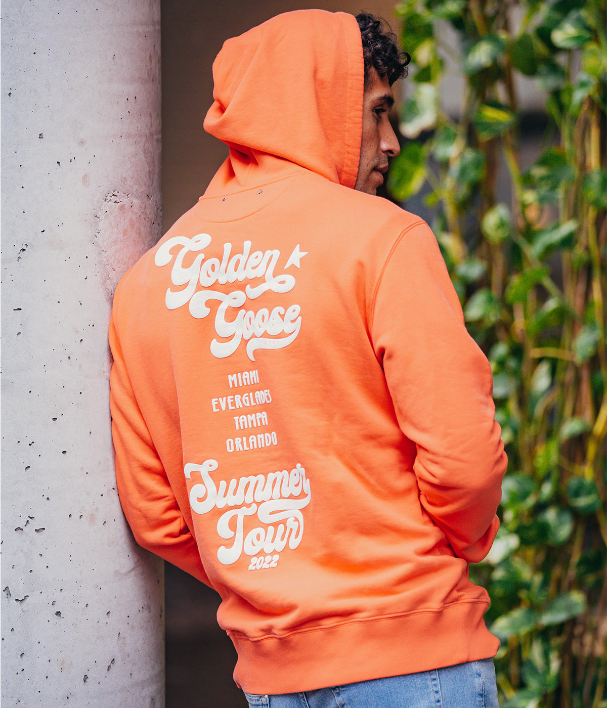 Journey Sweatshirt in Coral & Papyrus
