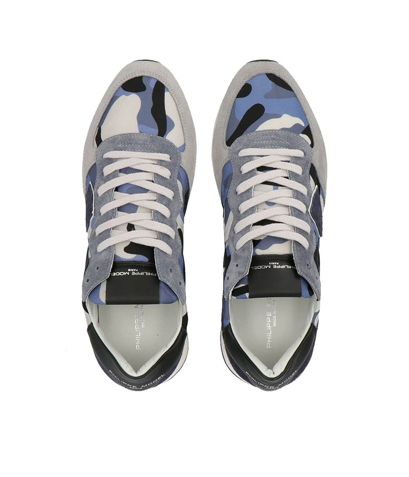 TRPX Low Man in Camouflage Bleu Gris
