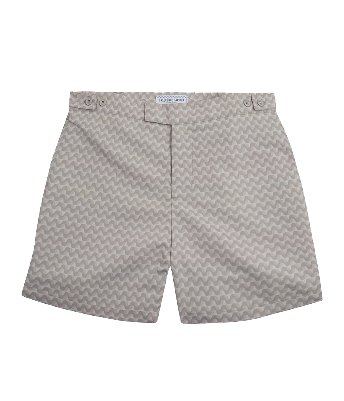 Tailored Swim Short Underwater Copacabana Mirage in Taupe