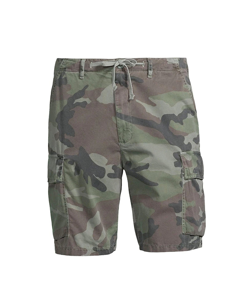 Tyler Woven Short in Camo Moss