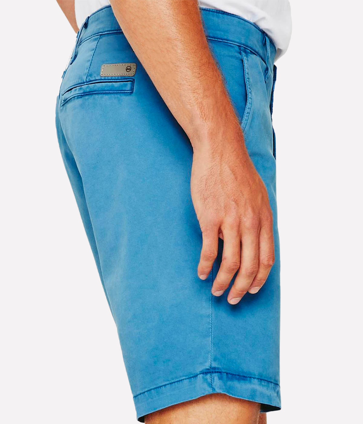 Wanderer Short in Sulfur Laguna Blue