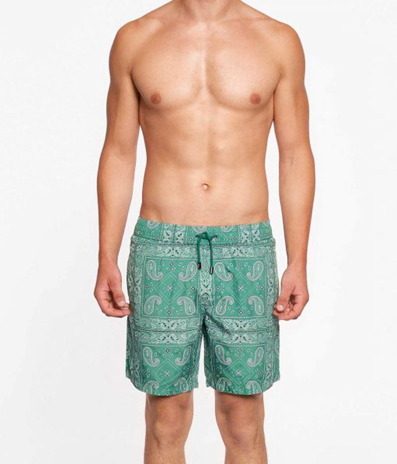 El Pino Studio Long in Green Pattern