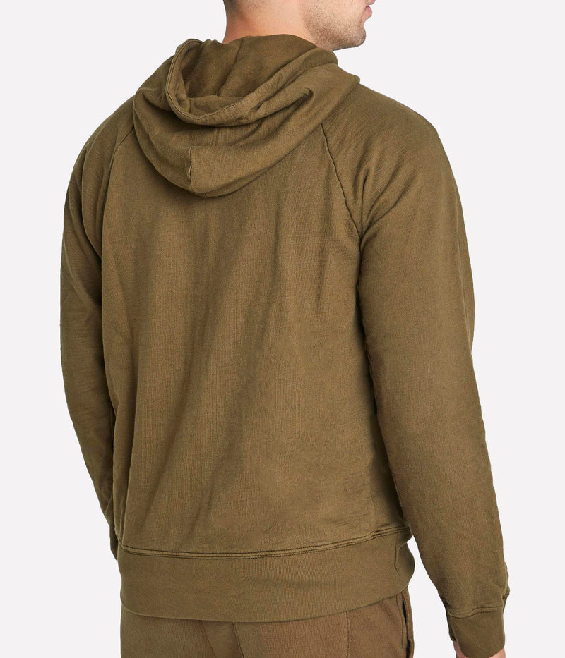 Garo Zip Hoodie in Vintage Nothing Vine