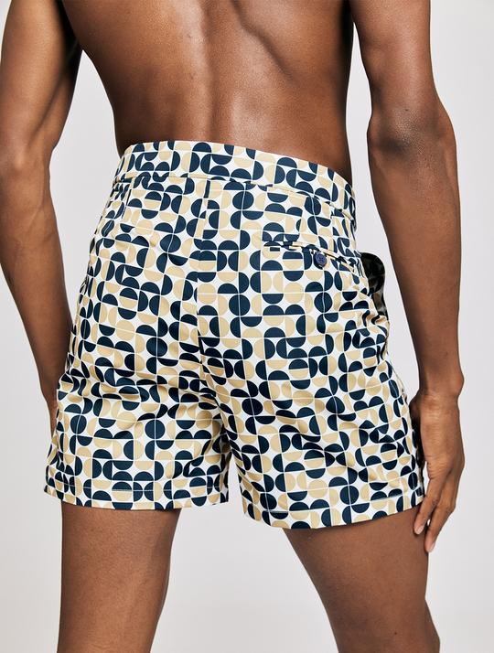Trunks Tailored Short Fragment in Slate Blue Nactarine
