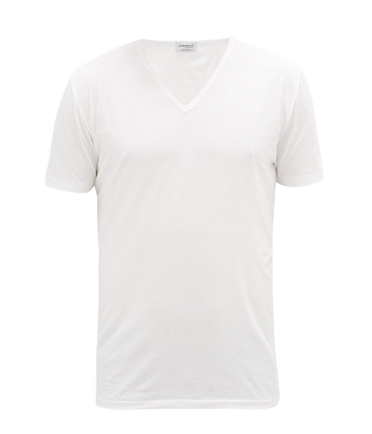 *FINAL SALE* Short Sleeve V-Neck Shirt in White
